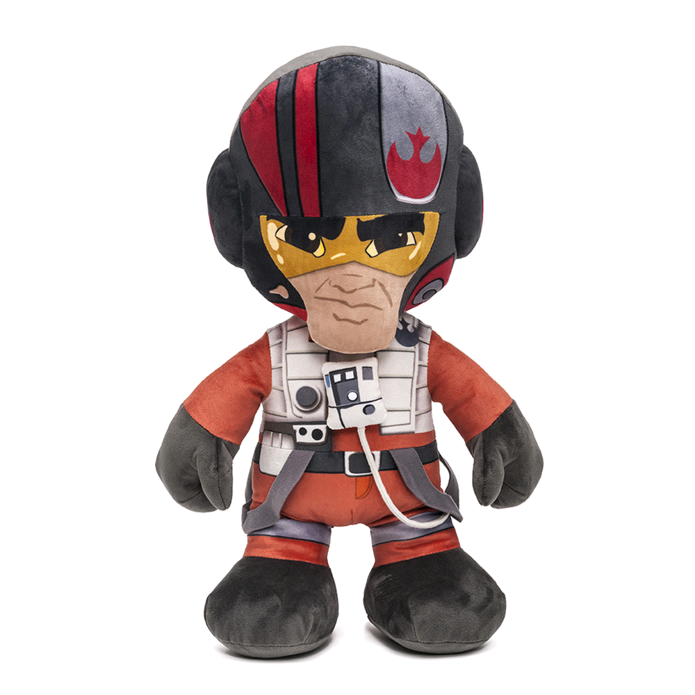 PELUCHE STAR WARS POE DAMERON DISNEY PUPAZZO CM. 45 - 1500094
