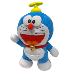 PELUCHE DORAEMON ASSORTITO SORRISO ELICA RISATA DORAYAKI PUPAZZO CM. 25 - 760010540