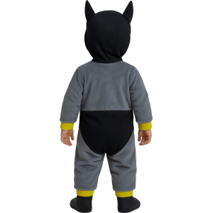 COSTUME EROE NOTTURNO TUTA CON CAPPUCCIO TRAVESTIMENTO CARNEVALE COSPLAY BATMAN - 8206