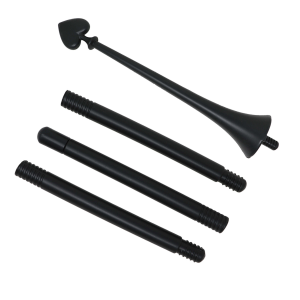 LANCIA PUNTA CON CUORE SMONTABILE 140 CM ACCESSORIO TRAVESTIMENTO CARNEVALE COSPLAY SOLDATO DI CARTA - 16169
