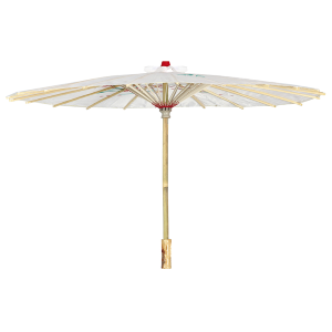 OMBRELLINO PARASOLE GIAPPONESE ORIENTALE IN CARTA CON STRUTTURA IN LEGNO ACCESSORIO CARNEVALE COSPLAY - 16890