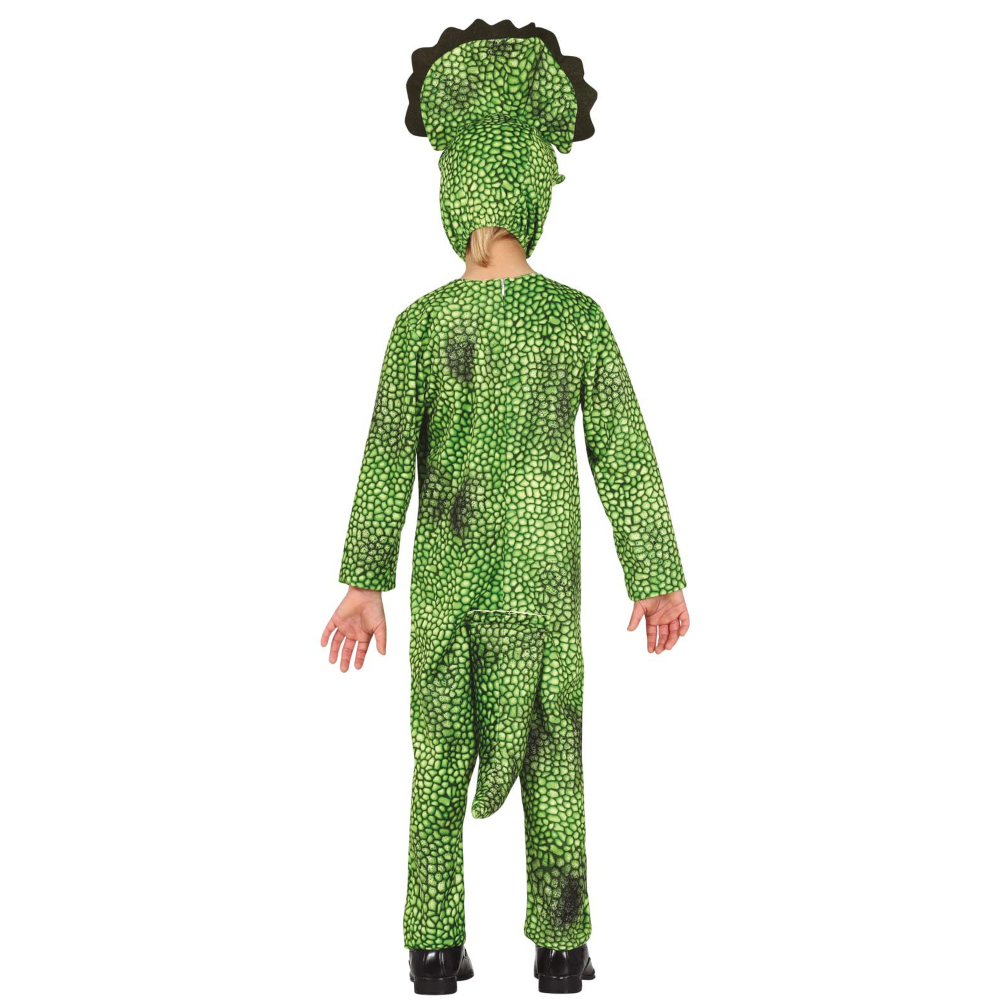 COSTUME TRICERATOPO TRAVESTIMENTO DA DINOSAURO CARNEVALE COSPLAY FESTE IN MASCHERA - 7745