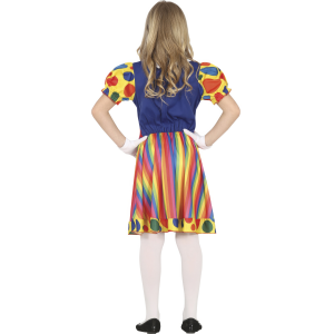 COSTUME CLOWN ABITO TRAVESTIMENTO DA PAGLIACCIO CARNEVALE COSPLAY FESTE IN MASCHERA - 7750