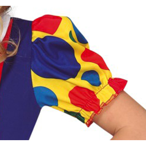 COSTUME CLOWN ABITO TRAVESTIMENTO DA PAGLIACCIO CARNEVALE COSPLAY FESTE IN MASCHERA - 7750