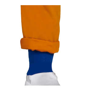 COSTUME NINJA TUTA ARANCIONE TRAVESTIMENTO CARNEVALE COSPLAY NARUTO FESTE IN MASCHERA - 7787