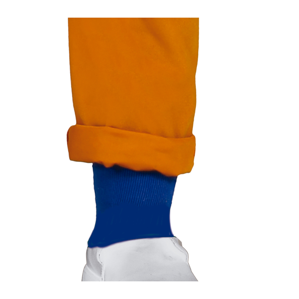 COSTUME NINJA TUTA ARANCIONE TRAVESTIMENTO CARNEVALE COSPLAY NARUTO FESTE IN MASCHERA - 7787