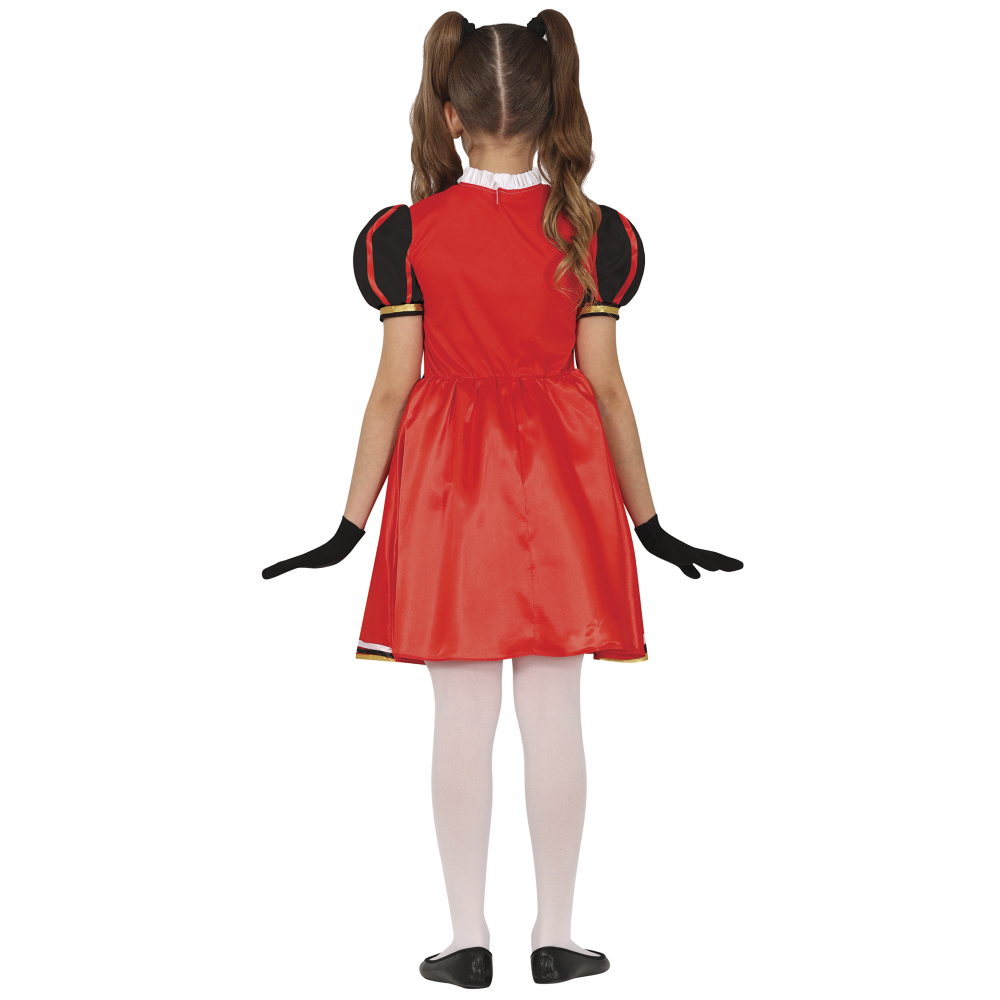 COSTUME REGINA DI QUADRI ABITO TRAVESTIMENTO CARNEVALE COSPLAY FESTE IN MASCHERA - 7846