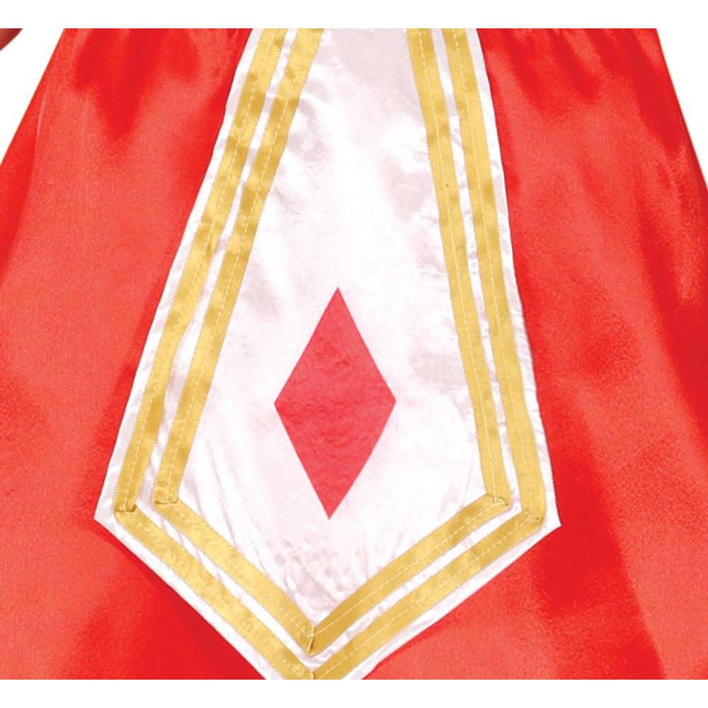 COSTUME REGINA DI QUADRI ABITO TRAVESTIMENTO CARNEVALE COSPLAY FESTE IN MASCHERA - 7846