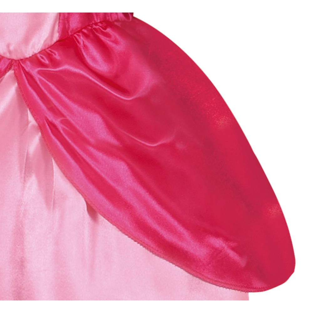 COSTUME PRINCIPESSA STELLARE ABITO TRAVESTIMENTO CARNEVALE COSPLAY PEACH FESTE IN MASCHERA - 7847
