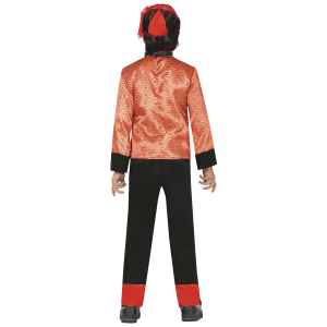 COSTUME TRADIZIONALE CINESE TRAVESTIMENTO ORIENTALE CARNEVALE COSPLAY FESTE IN MASCHERA - 7850