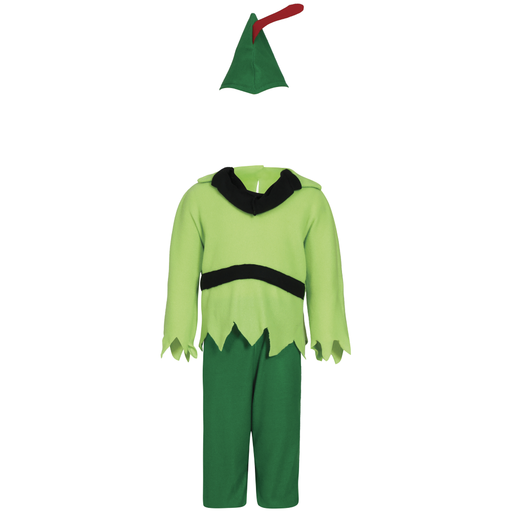 COSTUME BABY ARCIERE TRAVESTIMENTO CARNEVALE FESTE IN MASCHERA COSPLAY PETER PAN - 8597