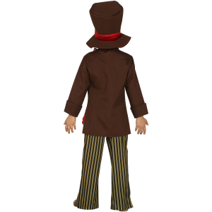 COSTUME SARTO PAZZO TRAVESTIMENTO CARNEVALE FESTE IN MASCHERA COSPLAY CAPPELLAIO MATTO - 8361
