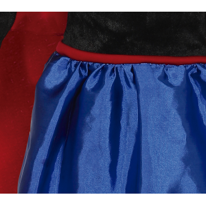 COSTUME PRINCIPESSA ABITO E MANTELLO TRAVESTIMENTO CARNEVALE FESTE IN MASCHERA COSPLAY ANNA FROZEN - 8366