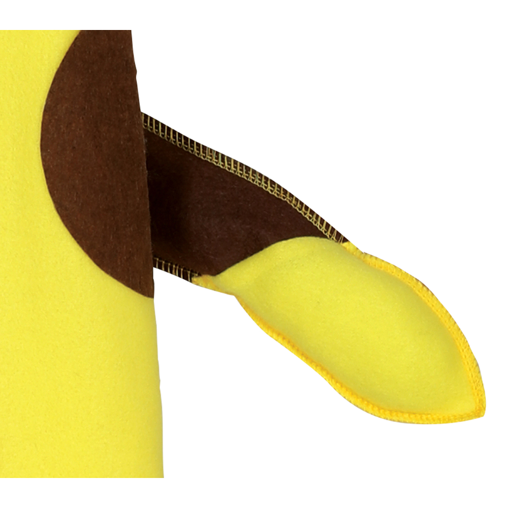 COSTUME CINCILLÀ ELETTRICO TUTA CON CAPPUCCIO TRAVESTIMENTO CARNEVALE FESTE IN MASCHERA COSPLAY PIKACHU - 8600