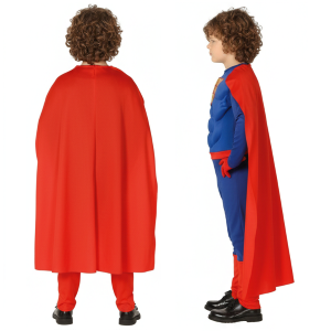 COSTUME SUPEREROE MUSCOLOSO TRAVESTIMENTO CARNEVALE FESTE IN MASCHERA COSPLAY SUPERMAN - 8848