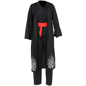 COSTUME K-POP DEMONE COSPLAY SAJA BOYS JINU TRAVESTIMENTO CARNEVALE FESTE IN MASCHERA - 7878