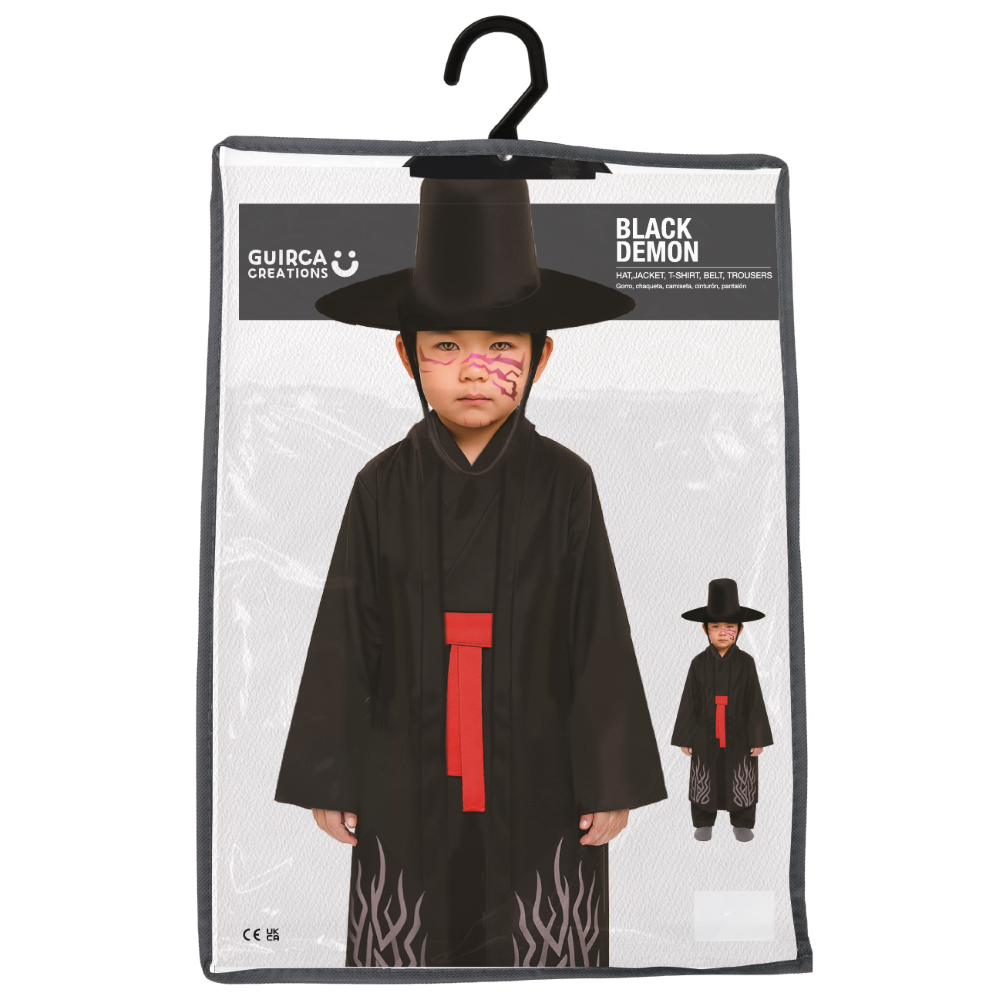 COSTUME K-POP DEMONE COSPLAY SAJA BOYS JINU TRAVESTIMENTO CARNEVALE FESTE IN MASCHERA - 7878