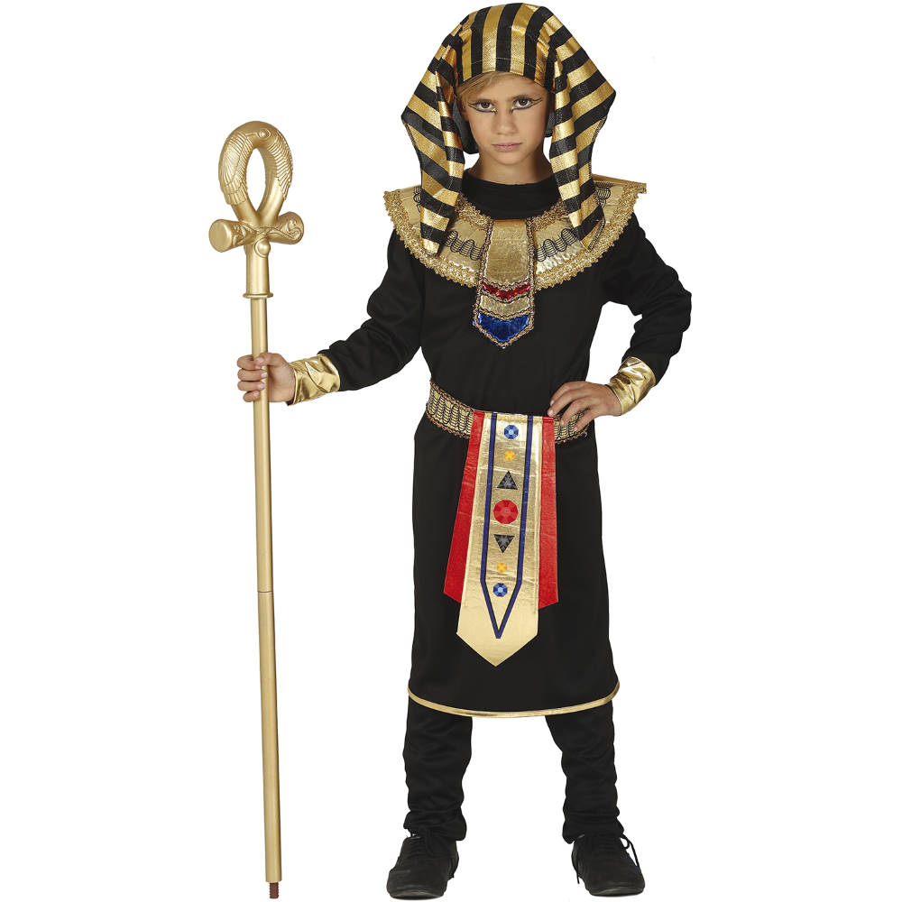 COSTUME RE EGIZIANO TRAVESTIMENTO CARNEVALE COSPLAY EGITTO  FESTE IN MASCHERA - 8355