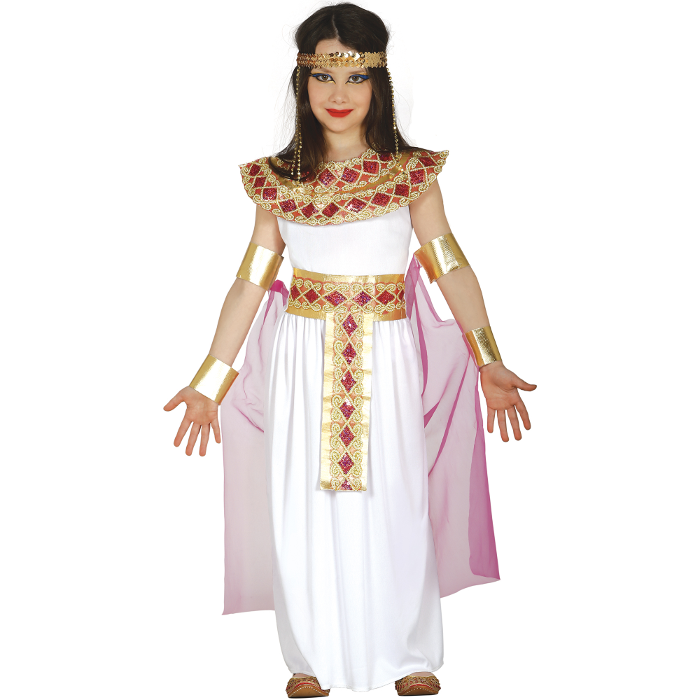 COSTUME PRINCIPESSA EGIZIANA TRAVESTIMENTO CARNEVALE COSPLAY EGITTO FESTE IN MASCHERA - 8594