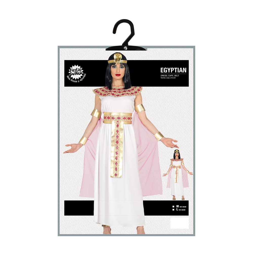 COSTUME PRINCIPESSA EGIZIANA TRAVESTIMENTO CARNEVALE COSPLAY EGITTO FESTE IN MASCHERA - 8829