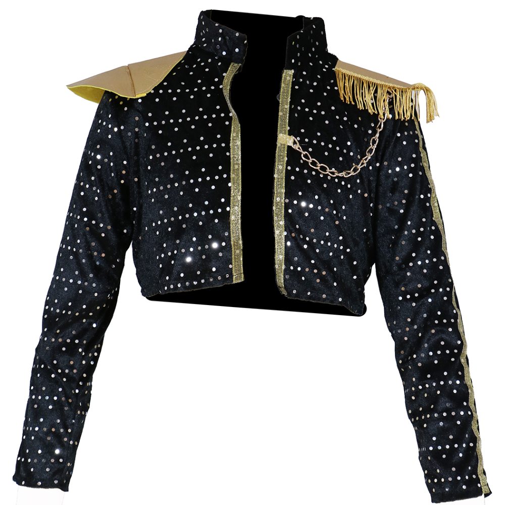 COSTUME K-POP STAR SILVER LEADER TRAVESTIMENTO CARNEVALE COSPLAY RUMI HUNTRIX IDOL GOLDEN - 8910