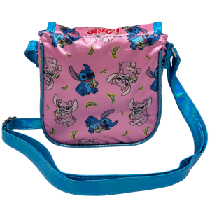 BORSA PASSEGGIO STITCH ANGEL DISNEY BORSETTA 17 CM CON TRACOLLA REGOLABILE- 09217