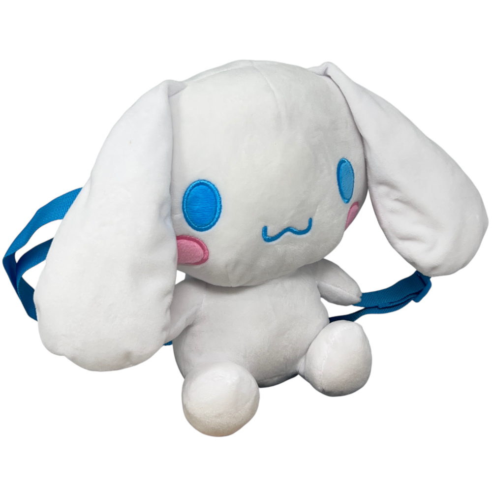 BORSETTA IN PELUCHE CINNAMOROLL SANRIO CON TRACOLLA REGOLABILE ACCESSORIO DA PASSEGGIO BAMBINI- 6287