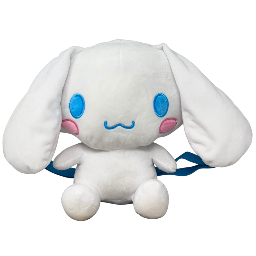 BORSETTA IN PELUCHE CINNAMOROLL SANRIO CON TRACOLLA REGOLABILE ACCESSORIO DA PASSEGGIO BAMBINI- 6287
