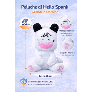 Peluche Hello Spank Pupazzo Favole - 55 Cm. - 49988/55S