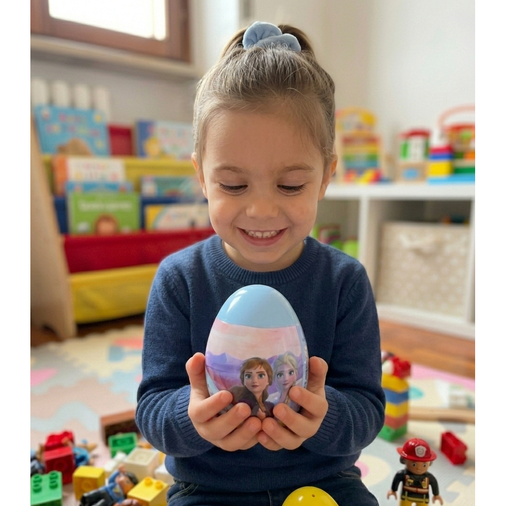 MINI UOVO CON SORPRESA FROZEN OVETTO CON KIT DA COLORARE - FR1333