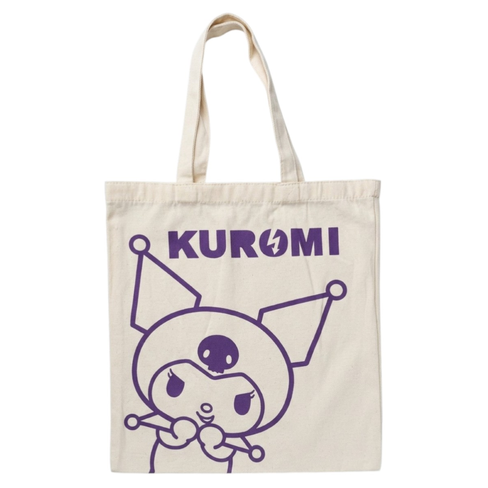 BORSA IN TELA RIUTILIZZABILE KUROMI SANRIO BORSA SHOPPER MULTIFUNZIONE - NW1425