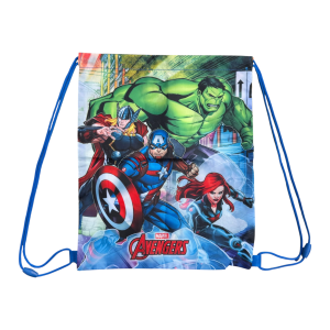 SACCA AVENGERS MARVEL SUPEREROI BORSA TEMPO LIBERO PALESTRA CM. 38X29 - M01512MC