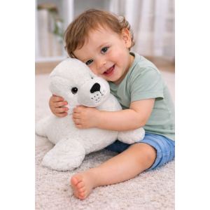 PELUCHE FOCA GRS CM. 35 PLASTICA RECICLATA LELLY - 800052