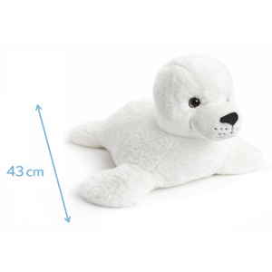 PELUCHE FOCA GRS CM. 35 PLASTICA RECICLATA LELLY - 800052