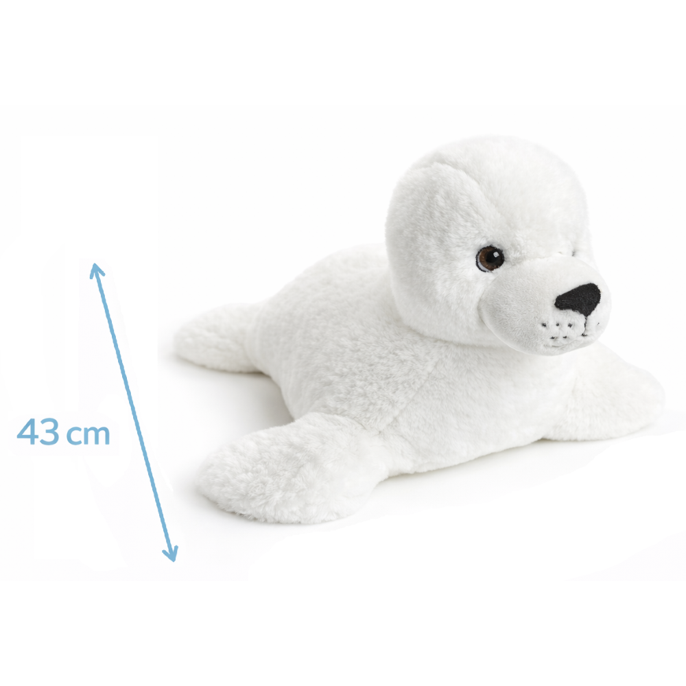 PELUCHE FOCA GRS CM. 35 PLASTICA RECICLATA LELLY - 800052