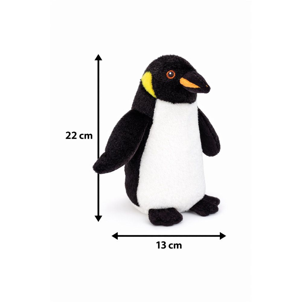 PELUCHE PINGUINO GRS CM. 22 PLASTICA RICICLATA LELLY - 800057