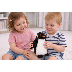 PELUCHE PINGUINO GRS CM. 22 PLASTICA RICICLATA LELLY - 800057