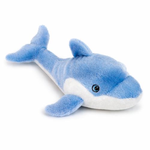 PELUCHE DELFINO GRS CM. 30 PLASTICA RECICLATA LELLY - 800058