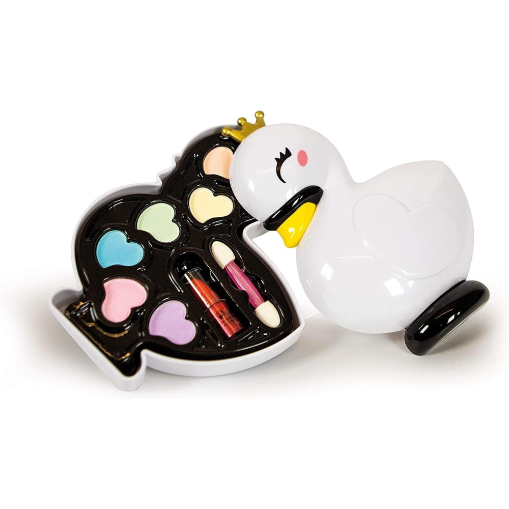 CLEMENTONI CRAZY CHIC TRUCCHI TROUSSE CIGNO OMBRETTI LIPSTICK SICURO PER BAMBINE - 18632