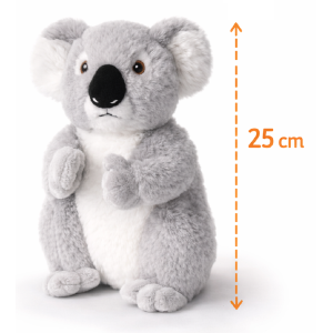 PELUCHE KOALA GRS CM. 25 PLASTICA RECICLATA LELLY - 800060