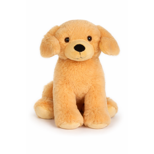 PELUCHE CANE GOLDEN RETRIEVER GRS CM. 25 PLASTICA RECICLATA LELLY - 800202