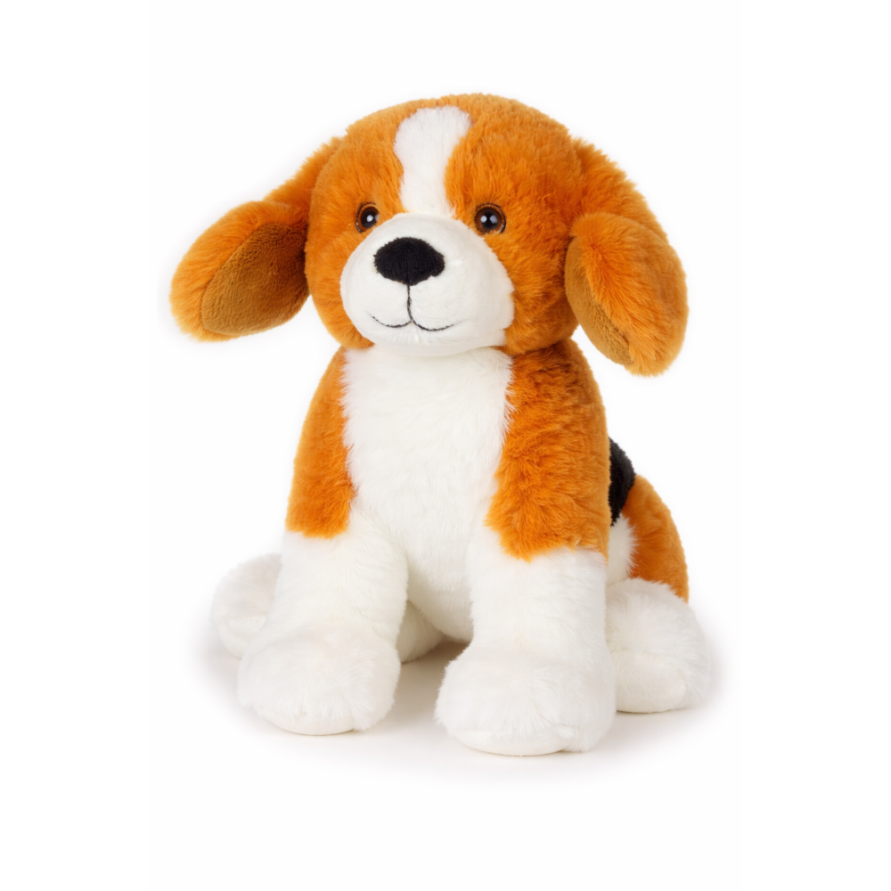 PELUCHE CANE BEAGLE GRS CM. 25 PLASTICA RECICLATA LELLY - 800204