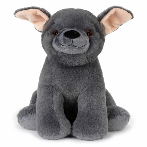 PELUCHE CANE FRENCH BULLDOG GRS CM. 25 PLASTICA RECICLATA LELLY - 800212
