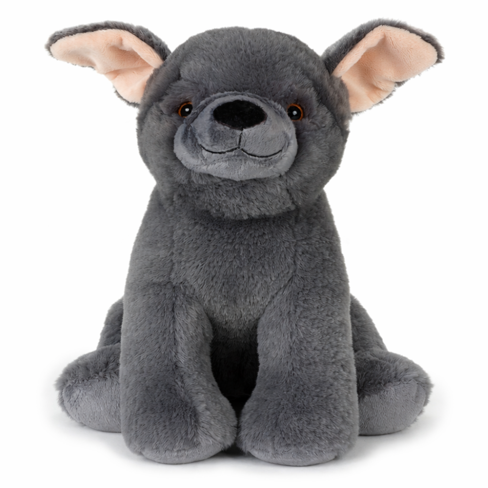 PELUCHE CANE FRENCH BULLDOG GRS CM. 25 PLASTICA RECICLATA LELLY - 800212