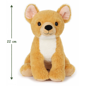 PELUCHE CHIWAWA GRS CM. 25 PLASTICA RECICLATA LELLY - 800210