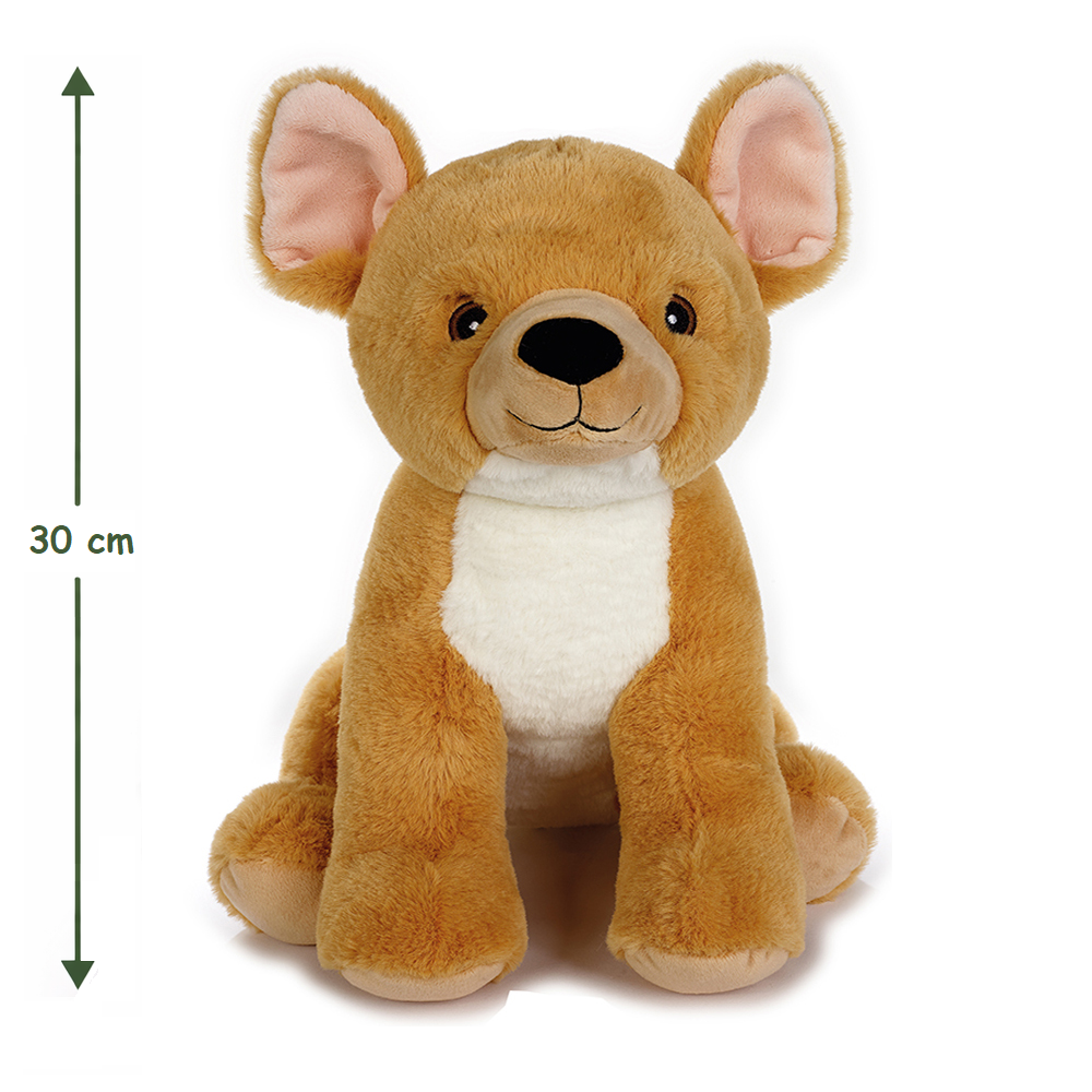 PELUCHE CHIWAWA GRS CM. 30 PLASTICA RECICLATA LELLY - 800211