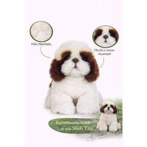 PELUCHE KORI CANE SHIH TZU CM. 25 PUPAZZO LELLY - 642303