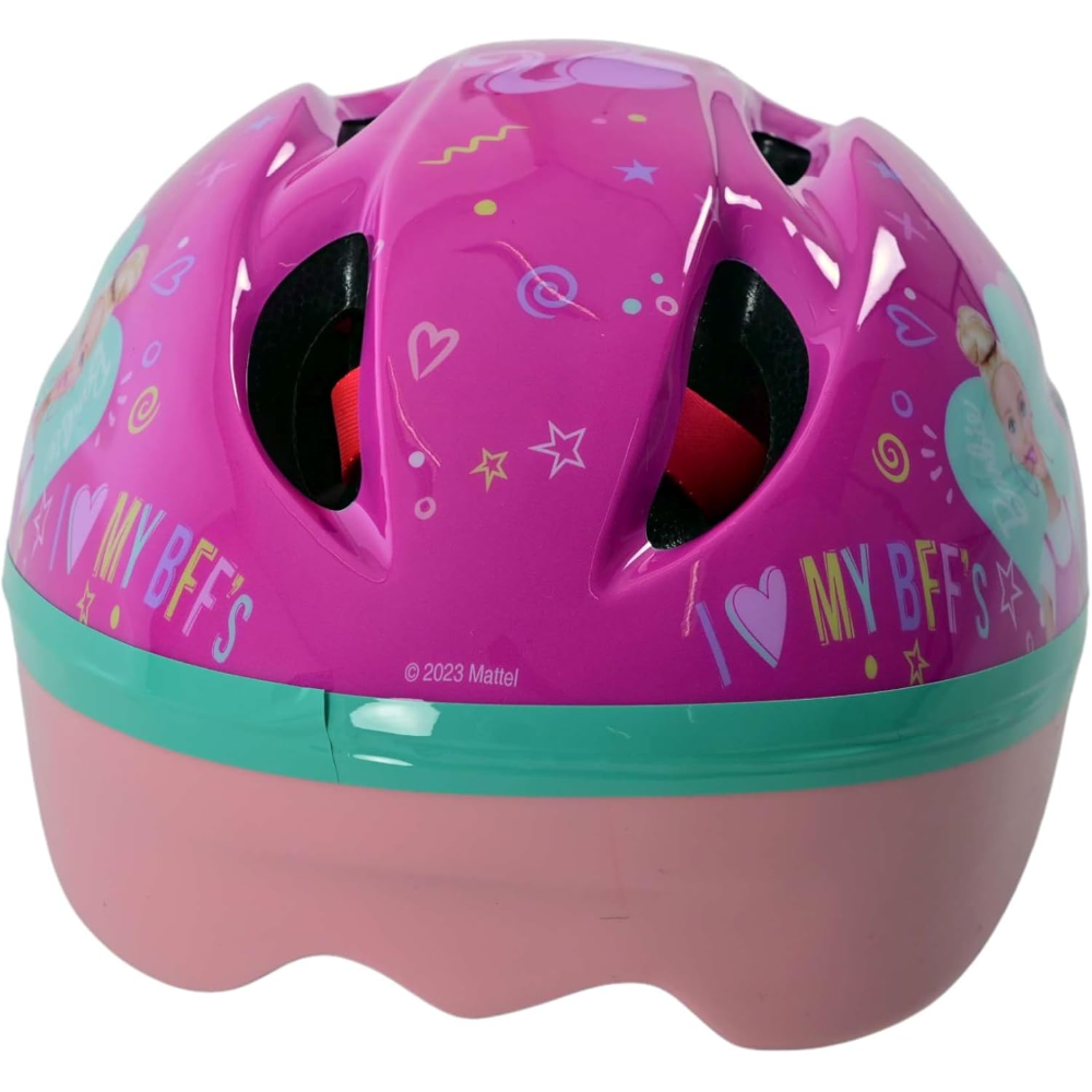 CASCO PROTETTIVO BARBIE MATTEL PER BICI REGOLABILE 52-56 CM OMOLOGATO CON VENTILAZIONE - 1172