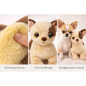 PELUCHE CHIWAWA CM 25 PUPAZZO PER BAMBINI LELLY - 642308
