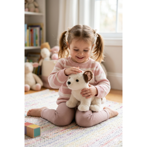 PELUCHE JACK RUSSELL CM 25 PUPAZZO PER BAMBINI LELLY - 642308
